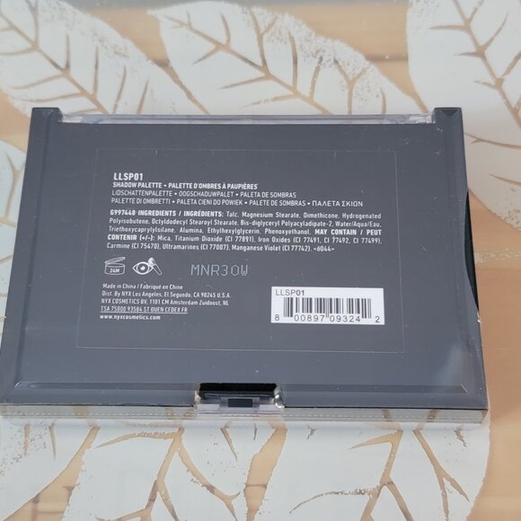 NYX PROFESSIONAL MAKEUP Lid Lingerie Shadow Palette, Eyeshadow Palette NWOT - Picture 6 of 6